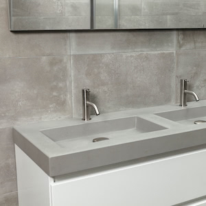 Reclame activering Mail Beton In Huis: betonnen producten voor badkamer, toilet en keuken.